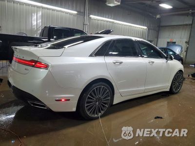 Trzecie zdjęcie samochodu z tyłu: 2015 LINCOLN MKZ HYBRID VIN:3LN6L2LU4FR625730 - miniatura