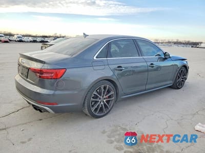 Trzecie zdjęcie samochodu z tyłu: 2018 AUDI S4 PRESTIGE VIN:WAUC4AF49JA002212 - miniatura