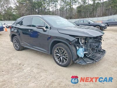 Czwarte zdjęcie samochodu z boku: 2020 LEXUS RX 450H F SPORT VIN:2T2YGMDA5LC049855 - miniatura
