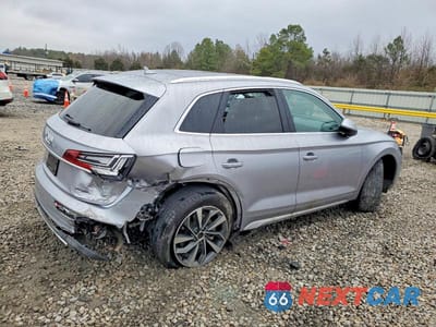 Trzecie zdjęcie samochodu z tyłu: 2021 AUDI Q5 PREMIUM PLUS VIN:WA1BAAFY3M2087728 - miniatura