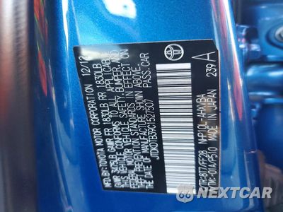 Zdjęcie 12 z 13 samochodu: 2012 TOYOTA PRIUS C VIN:JTDKDTB39C1527507 - miniatura