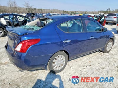 Trzecie zdjęcie samochodu z tyłu: 2014 NISS VERSA VIN:3N1CN7AP4EK455195 - miniatura