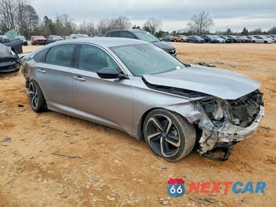 Czwarte zdjęcie samochodu z boku: 2022 HONDA ACCORD SPORT SE VIN:1HGCV1F45NA023890 - miniatura