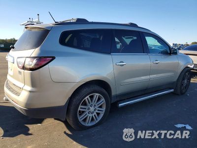 Trzecie zdjęcie samochodu z tyłu: 2015 CHEVROLET TRAVERSE LT VIN:1GNKRGKD4FJ104878 - miniatura