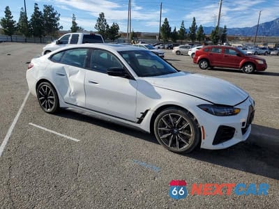 Czwarte zdjęcie samochodu z boku: 2025 BMW I4 EDRIVE 40 VIN:WBY23HD01SFU16419 - miniatura