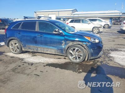 Czwarte zdjęcie samochodu z boku: 2017 KIA NIRO EX TOURING VIN:KNDCE3LC3H5041887 - miniatura