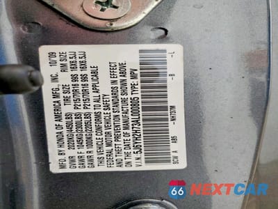 Zdjęcie 13 z 13 samochodu: 2010 HONDA ELEMENT EX VIN:5J6YH2H73AL000805 - miniatura