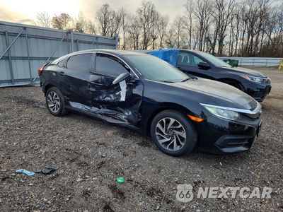 Czwarte zdjęcie samochodu z boku: 2016 HONDA CIVIC EX VIN:19XFC2F73GE249511 - miniatura