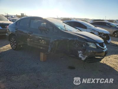 Czwarte zdjęcie samochodu z boku: 2014 HONDA CIVIC EXL VIN:2HGFB2F94EH554281 - miniatura