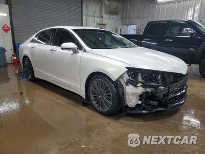 Czwarte zdjęcie samochodu z boku: 2015 LINCOLN MKZ HYBRID VIN:3LN6L2LU4FR625730 - miniatura