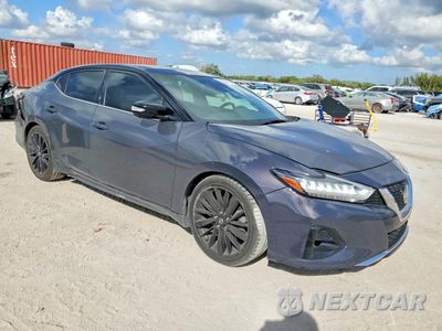 Czwarte zdjęcie samochodu z boku: 2021 NISSAN MAXIMA PLATINUM VIN:1N4AA6FV8MC501364 - miniatura