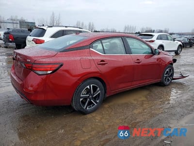 Trzecie zdjęcie samochodu z tyłu: 2024 NISSAN SENTRA SV VIN:3N1AB8CV5RY365509 - miniatura