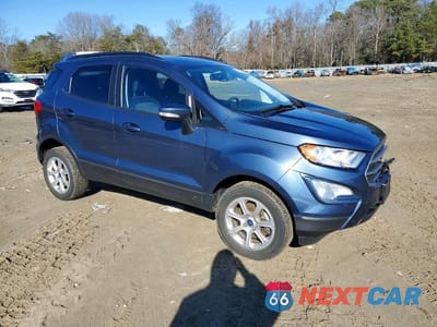 Czwarte zdjęcie samochodu z boku: 2022 FORD ECOSPORT SE VIN:MAJ6S3GL1NC463783 - miniatura