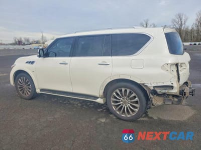 Drugie zdjęcie samochodu z przodu: 2017 INFINITI QX80 BASE VIN:JN8AZ2NE9H9160173 - miniatura