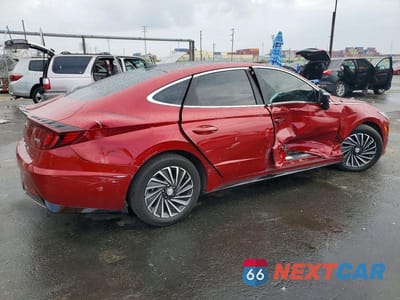 Trzecie zdjęcie samochodu z tyłu: 2023 HYUNDAI SONATA HYBRID VIN:KMHL54JJ7PA071659 - miniatura