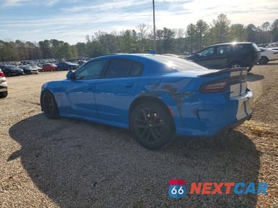 Drugie zdjęcie samochodu z przodu: 2019 DODGE CHARGER SCAT PACK VIN:2C3CDXGJ0KH753961 - miniatura