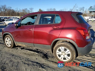 Drugie zdjęcie samochodu z przodu: 2016 CHEVROLET TRAX LS VIN:3GNCJKSB2GL134050 - miniatura