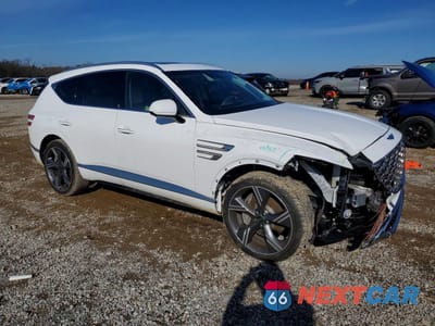 Czwarte zdjęcie samochodu z boku: 2025 GENESIS GV80 PRESTIGE VIN:KMUHCESB7SU267571 - miniatura