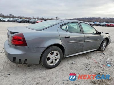 Trzecie zdjęcie samochodu z tyłu: 2007 PONTIAC GRAND PRIX VIN:2G2WP552771177273 - miniatura