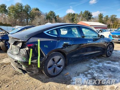 Trzecie zdjęcie samochodu z tyłu: 2019 TESLA MODEL 3 VIN:5YJ3E1EA5KF421089 - miniatura