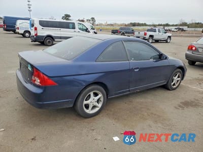 Trzecie zdjęcie samochodu z tyłu: 2002 HONDA CIVIC EX VIN:1HGEM22922L054937 - miniatura