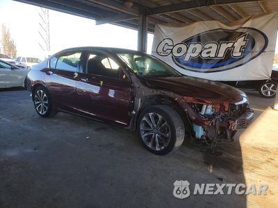 Czwarte zdjęcie samochodu z boku: 2015 HONDA ACCORD SPORT VIN:1HGCR2F54FA262531 - miniatura