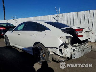 Drugie zdjęcie samochodu z przodu: 2018 HONDA ACCORD SPORT VIN:1HGCV1F36JA264584 - miniatura