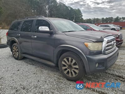 Czwarte zdjęcie samochodu z boku: 2011 TOYOTA SEQUOIA LIMITED VIN:5TDKY5G19BS033477 - miniatura
