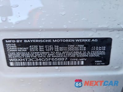 Zdjęcie 13 z 13 samochodu: 2016 BMW X1 XDRIVE28I VIN:WBXHT3C34G5F65887 - miniatura