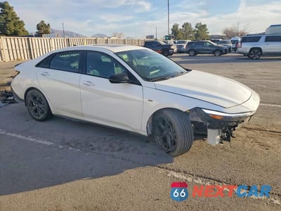 Czwarte zdjęcie samochodu z boku: 2025 HYUNDAI ELANTRA N LINE VIN:KMHLR4DF2SU911012 - miniatura
