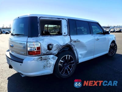 Trzecie zdjęcie samochodu z tyłu: 2011 FORD FLEX LIMITED VIN:2FMHK6DT4BBD14591 - miniatura