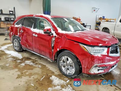 Czwarte zdjęcie samochodu z boku: 2019 ACURA MDX VIN:5J8YD4H37KL017619 - miniatura