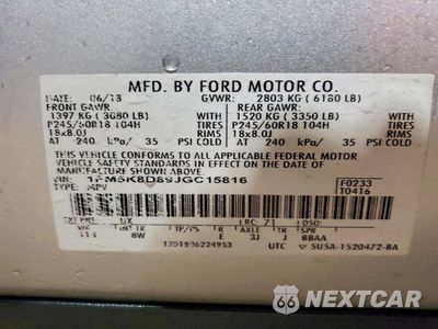Zdjęcie 13 z 14 samochodu: 2018 FORD EXPLORER XLT VIN:1FM5K8D89JGC15816 - miniatura