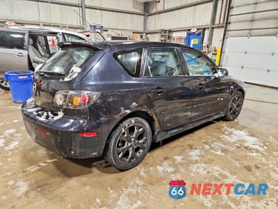 Trzecie zdjęcie samochodu z tyłu: 2008 MAZDA 3 HATCHBACK VIN:JM1BK343781812135 - miniatura