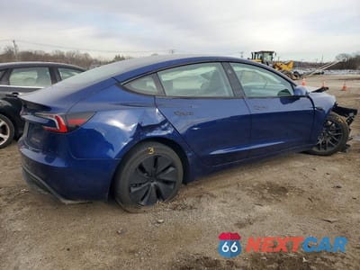 Trzecie zdjęcie samochodu z tyłu: 2024 TESLA MODEL 3 VIN:5YJ3E1EBXRF817196 - miniatura