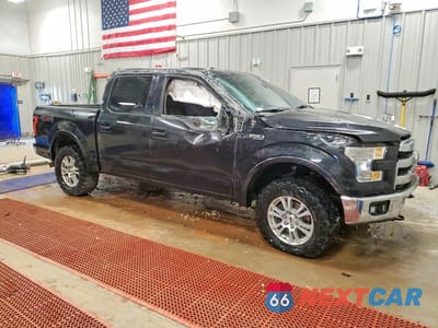 Czwarte zdjęcie samochodu z boku: 2015 FORD F150 SUPERCREW VIN:1FTEW1EF1FFB95006 - miniatura
