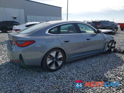 Trzecie zdjęcie samochodu z tyłu: 2023 BMW I4 EDRIVE 35 VIN:WBY43AW02PFR32969 - miniatura