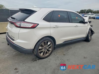 Trzecie zdjęcie samochodu z tyłu: 2015 FORD EDGE TITANIUM VIN:2FMPK3K85FBB25222 - miniatura