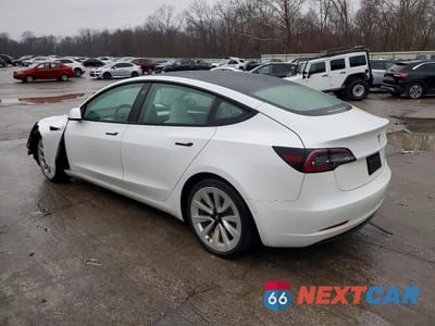 Drugie zdjęcie samochodu z przodu: 2022 TESLA MODEL 3 VIN:5YJ3E1EB2NF248368 - miniatura