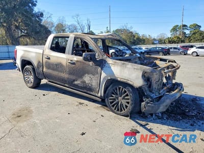 Czwarte zdjęcie samochodu z boku: 2019 GMC SIERRA K1500 DENALI VIN:1GTU9FEL1KZ337854 - miniatura