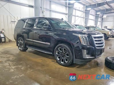 Czwarte zdjęcie samochodu z boku: 2018 CADILLAC ESCALADE PREMIUM LUXURY VIN:1GYS4CKJ8JR188150 - miniatura