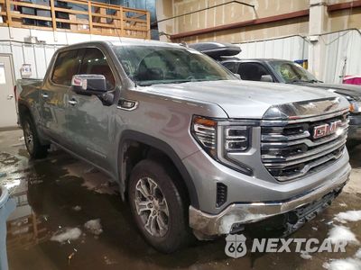 Czwarte zdjęcie samochodu z boku: 2024 GMC SIERRA K1500 SLT VIN:3GTUUDE81RG158593 - miniatura