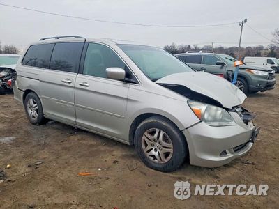 Czwarte zdjęcie samochodu z boku: 2005 HONDA ODYSSEY EXL VIN:5FNRL38605B050138 - miniatura