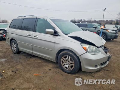 Czwarte zdjęcie samochodu z boku: 2005 HONDA ODYSSEY EXL VIN:5FNRL38605B050138 - miniatura