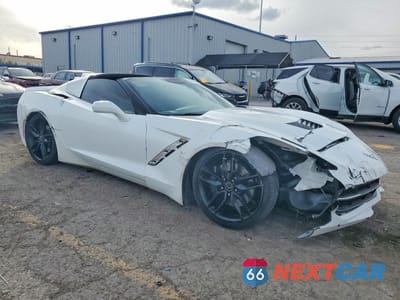Czwarte zdjęcie samochodu z boku: 2014 CHEVROLET CORVETTE STINGRAY Z51 2LT VIN:1G1YK2D71E5124099 - miniatura
