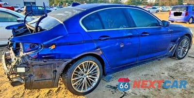 Trzecie zdjęcie samochodu z tyłu: 2020 BMW 530 I VIN:WBAJR3C05LWW70276 - miniatura