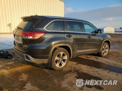 Trzecie zdjęcie samochodu z tyłu: 2018 TOYOTA HIGHLANDER LIMITED VIN:5TDDZRFH3JS849210 - miniatura