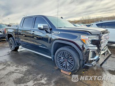 Czwarte zdjęcie samochodu z boku: 2019 GMC SIERRA K1500 DENALI VIN:1GTU9FEL1KZ357473 - miniatura