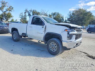 Czwarte zdjęcie samochodu z boku: 2022 CHEVROLET SILVERADO K2500 HEAVY DUTY LT VIN:1GC3YNE79NF232903 - miniatura