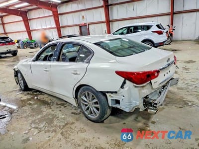 Drugie zdjęcie samochodu z przodu: 2015 INFINITI Q50 BASE VIN:JN1BV7AR3FM418749 - miniatura